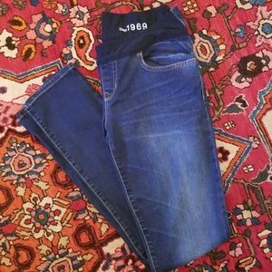 GAP 8Long Always Skinny Materity jeans